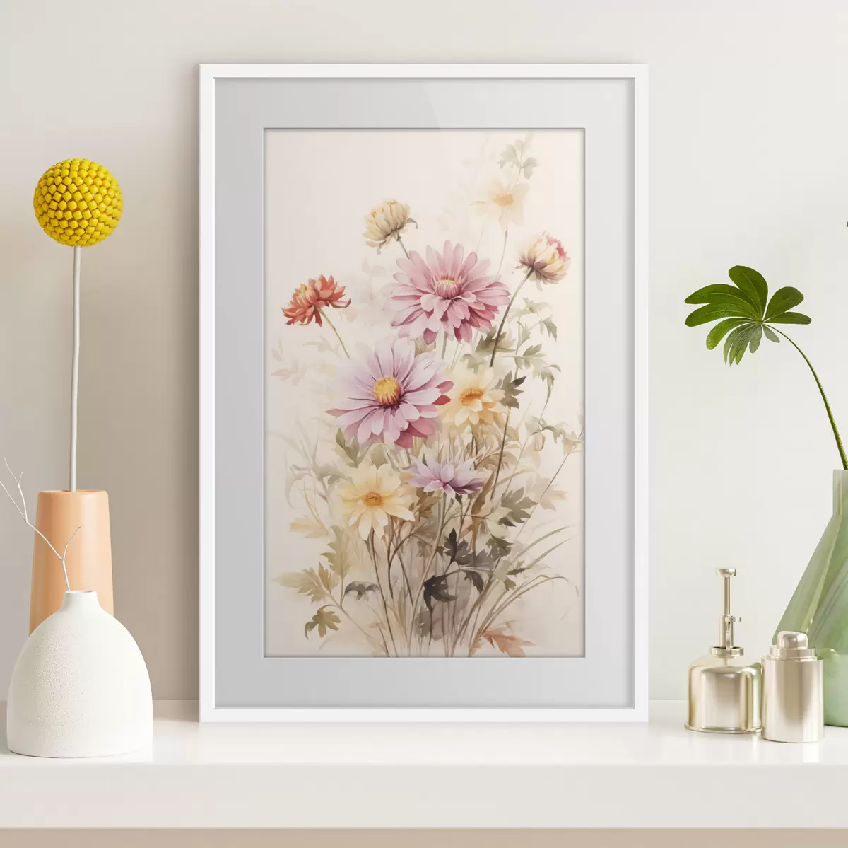 Poster Pradera entre las manos f45560