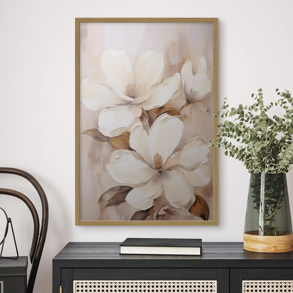 Poster Flores y profundidad f45572