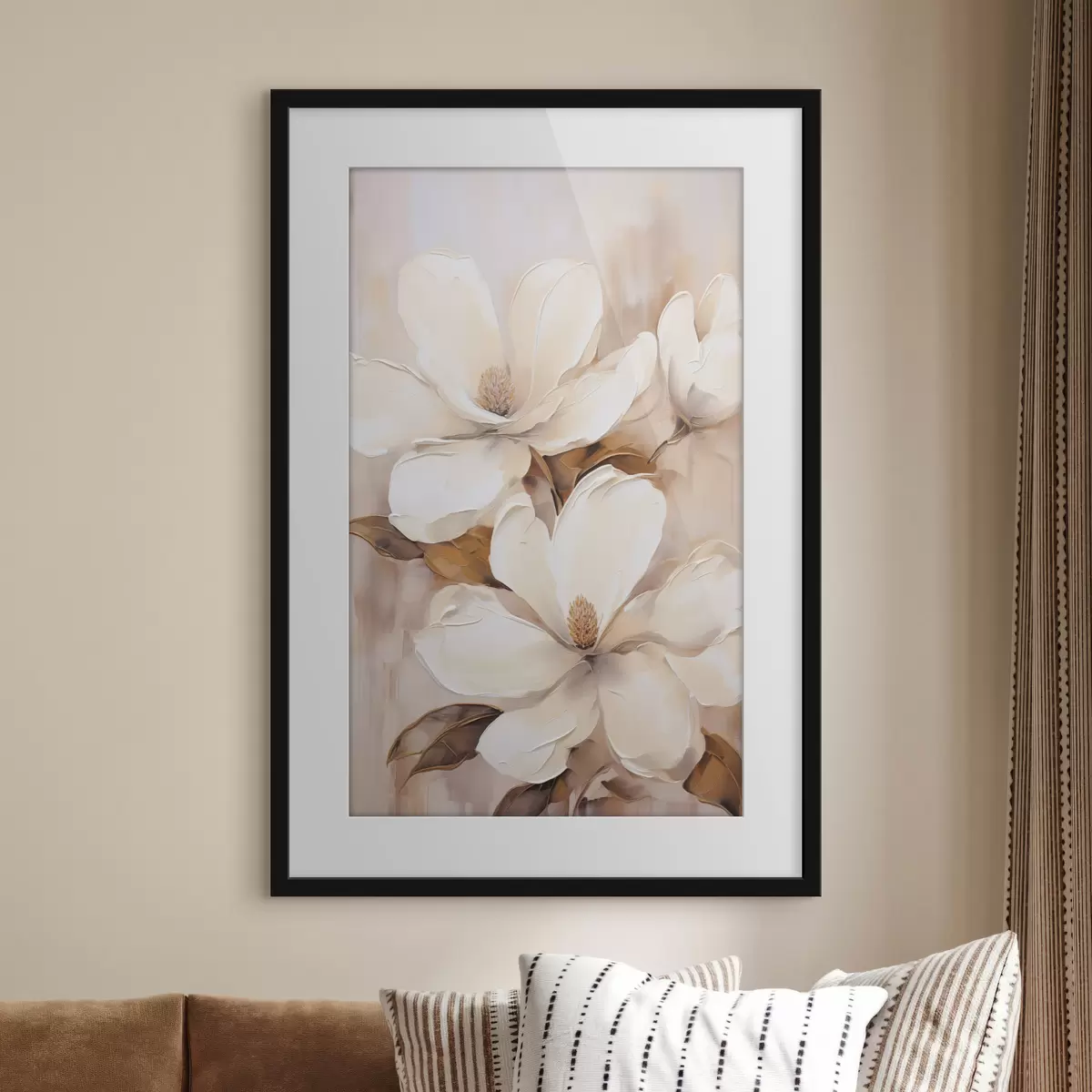 Poster Flores y profundidad f45572