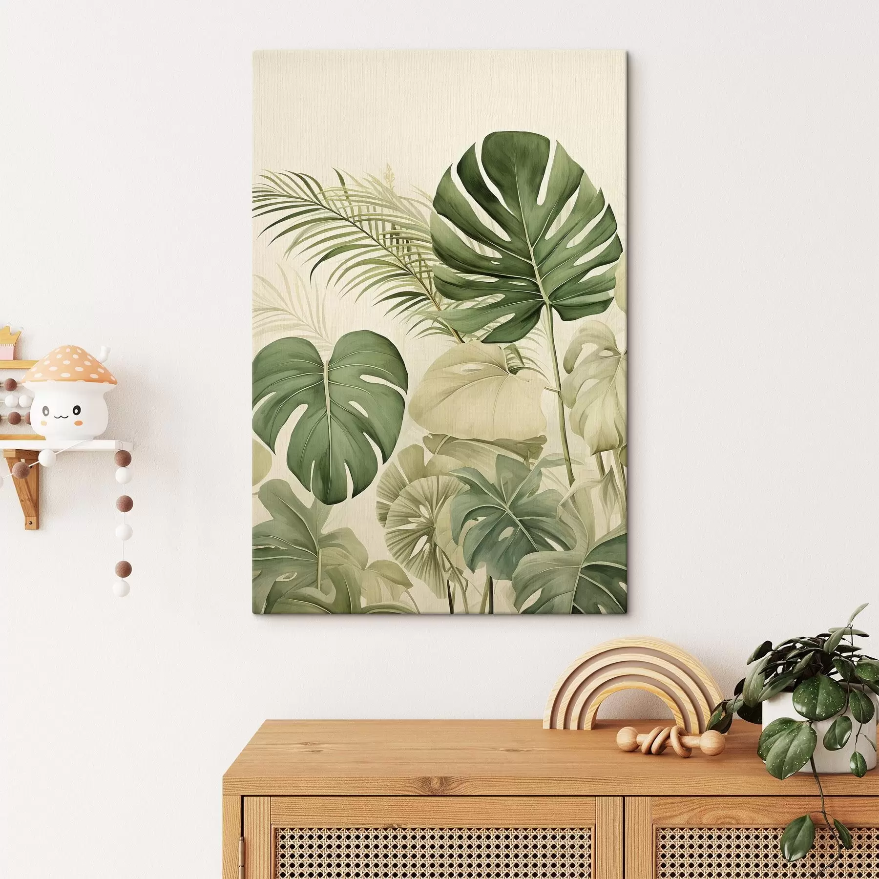 murales de pared Monstera Hojas y Tropical s45614