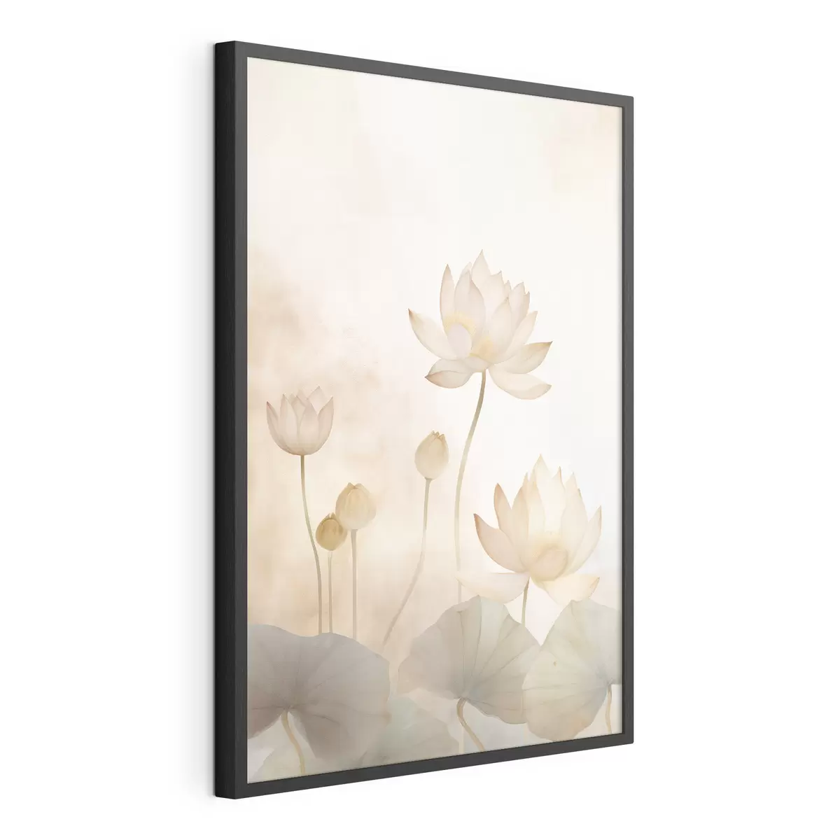 Poster Flores de loto ligeras f45612