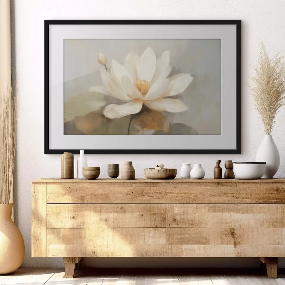 Poster Flor de loto grande f45618