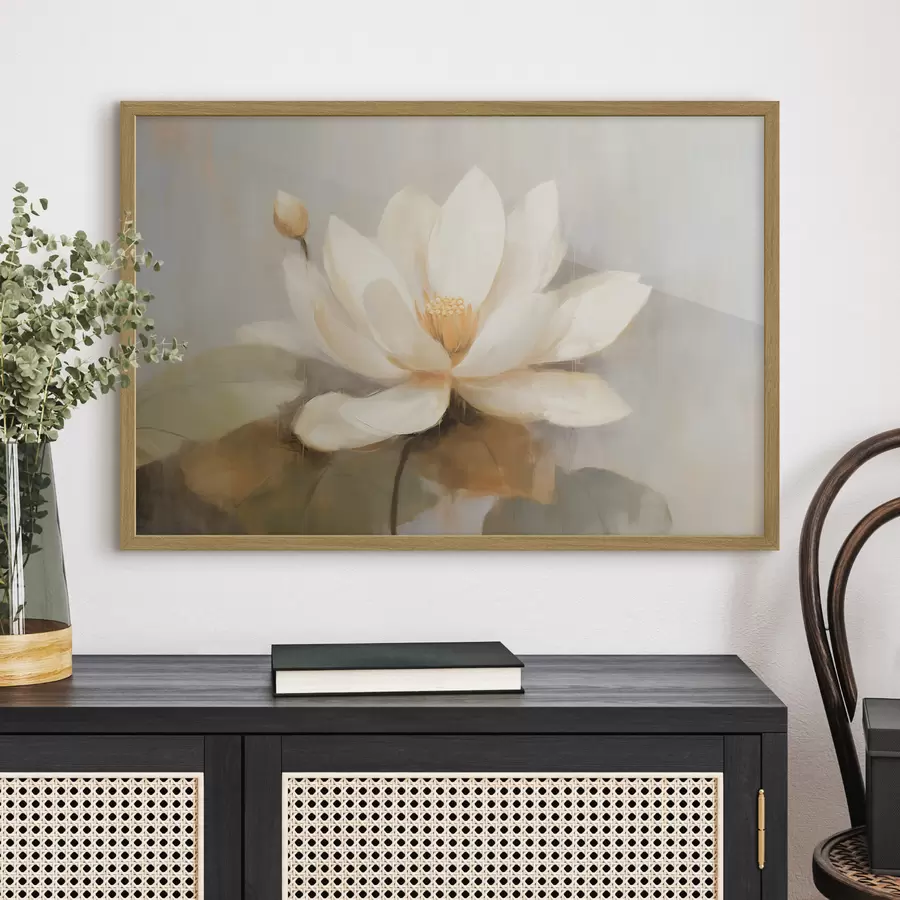 murales de pared Flor de loto grande f45618