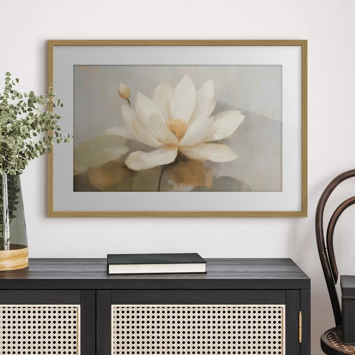 Poster Flor de loto grande f45618