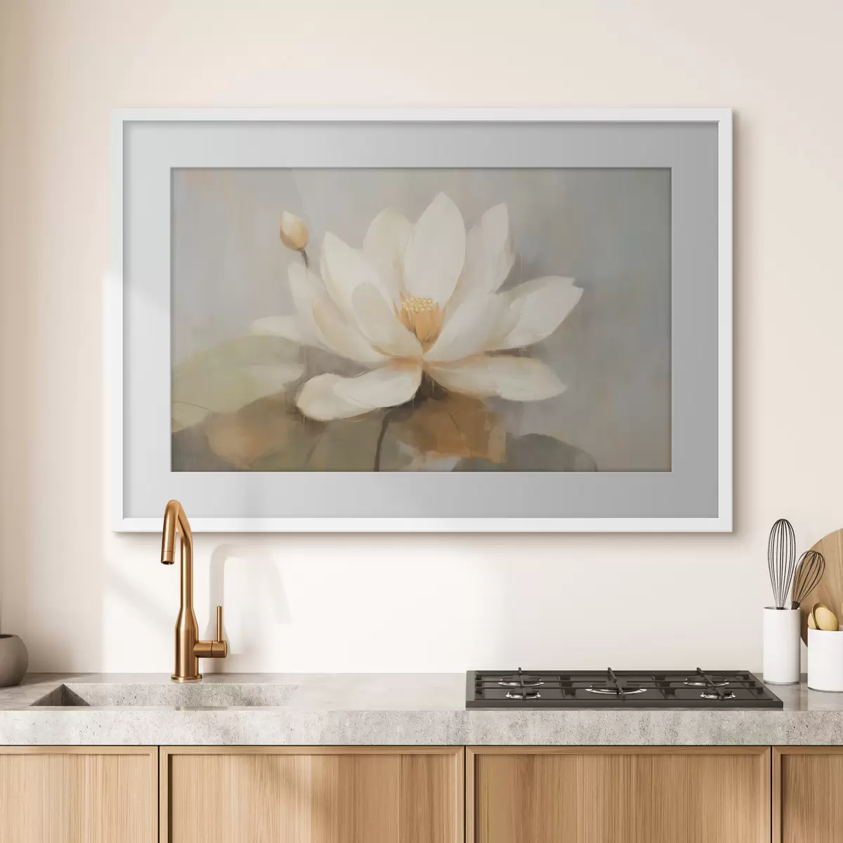 Poster Flor de loto grande f45618