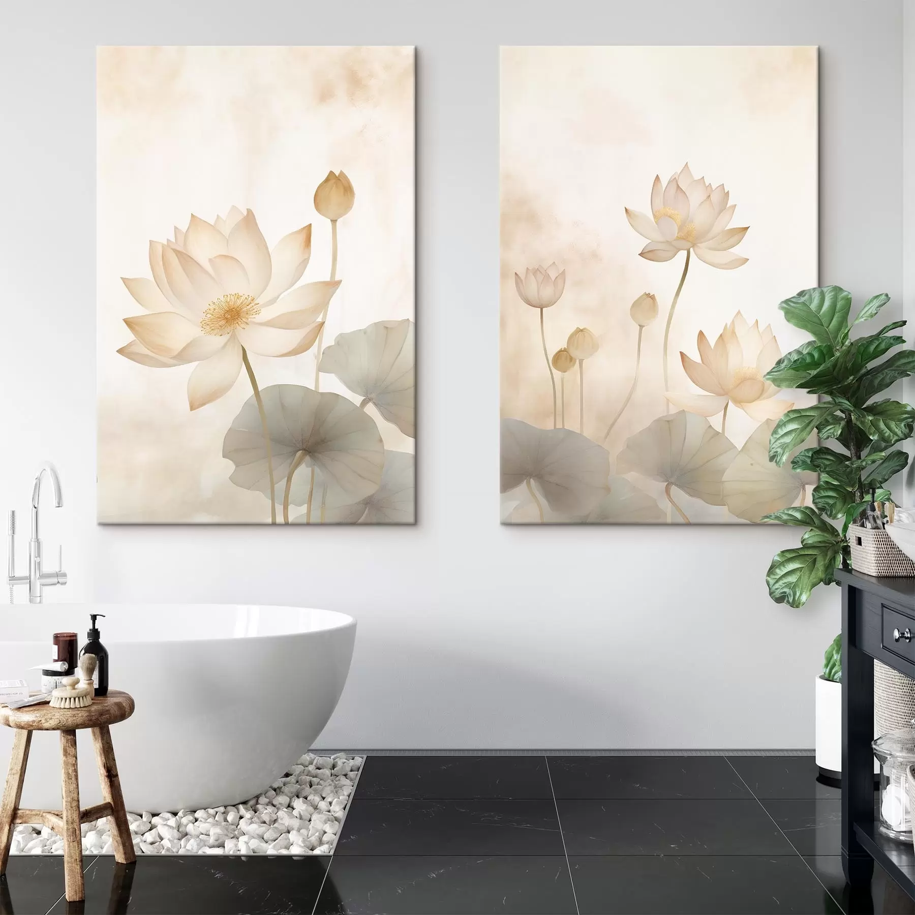 murales de pared Flores de loto m00668