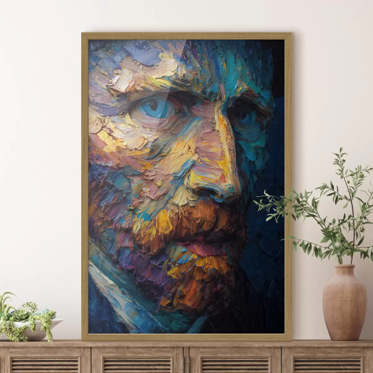 Poster Van Gogh en relieve f45546