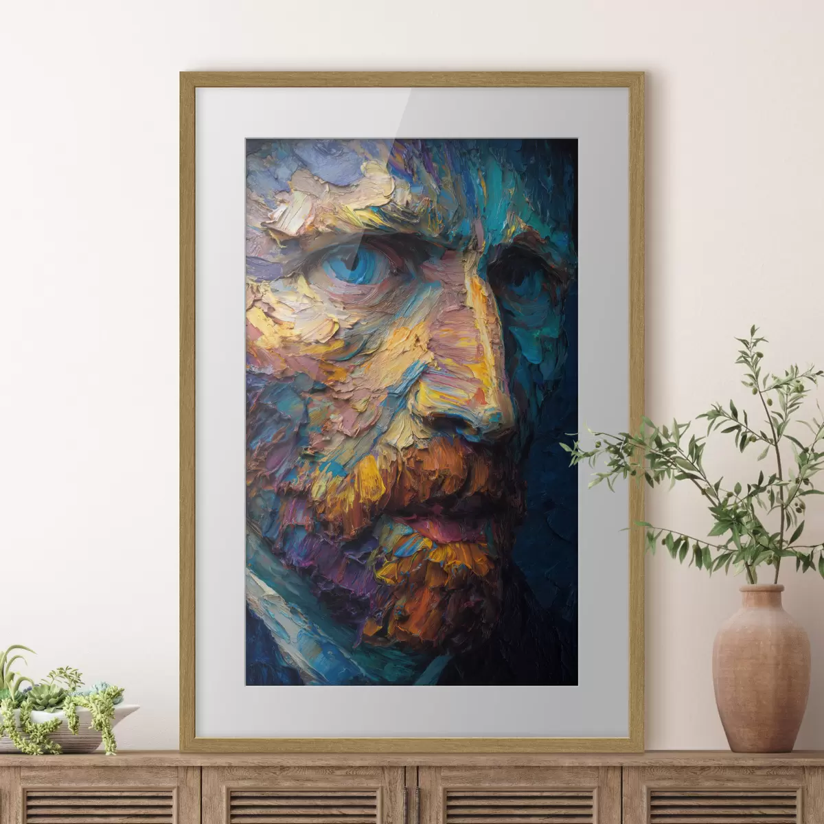 Poster Van Gogh en relieve f45546