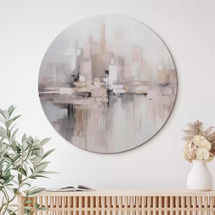 murales de pared Ciudad abstracta r45602