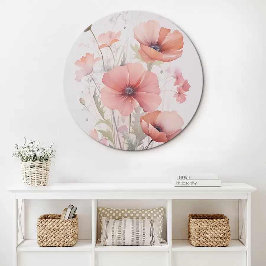 murales de pared Amapolas r45611