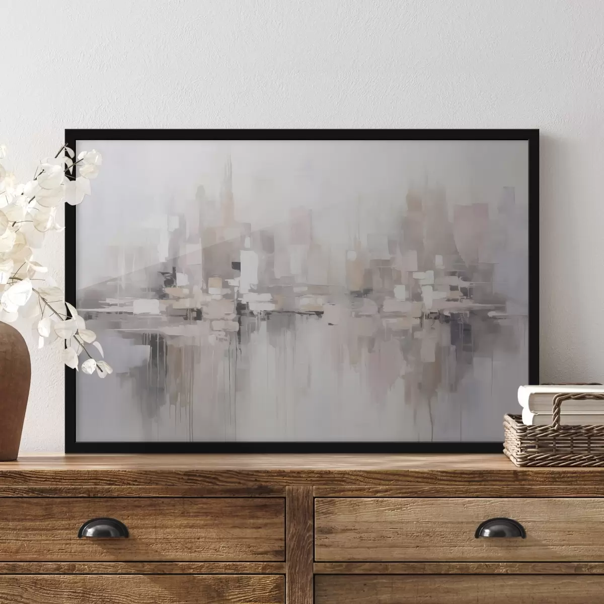 Poster Ciudad abstracta f45602