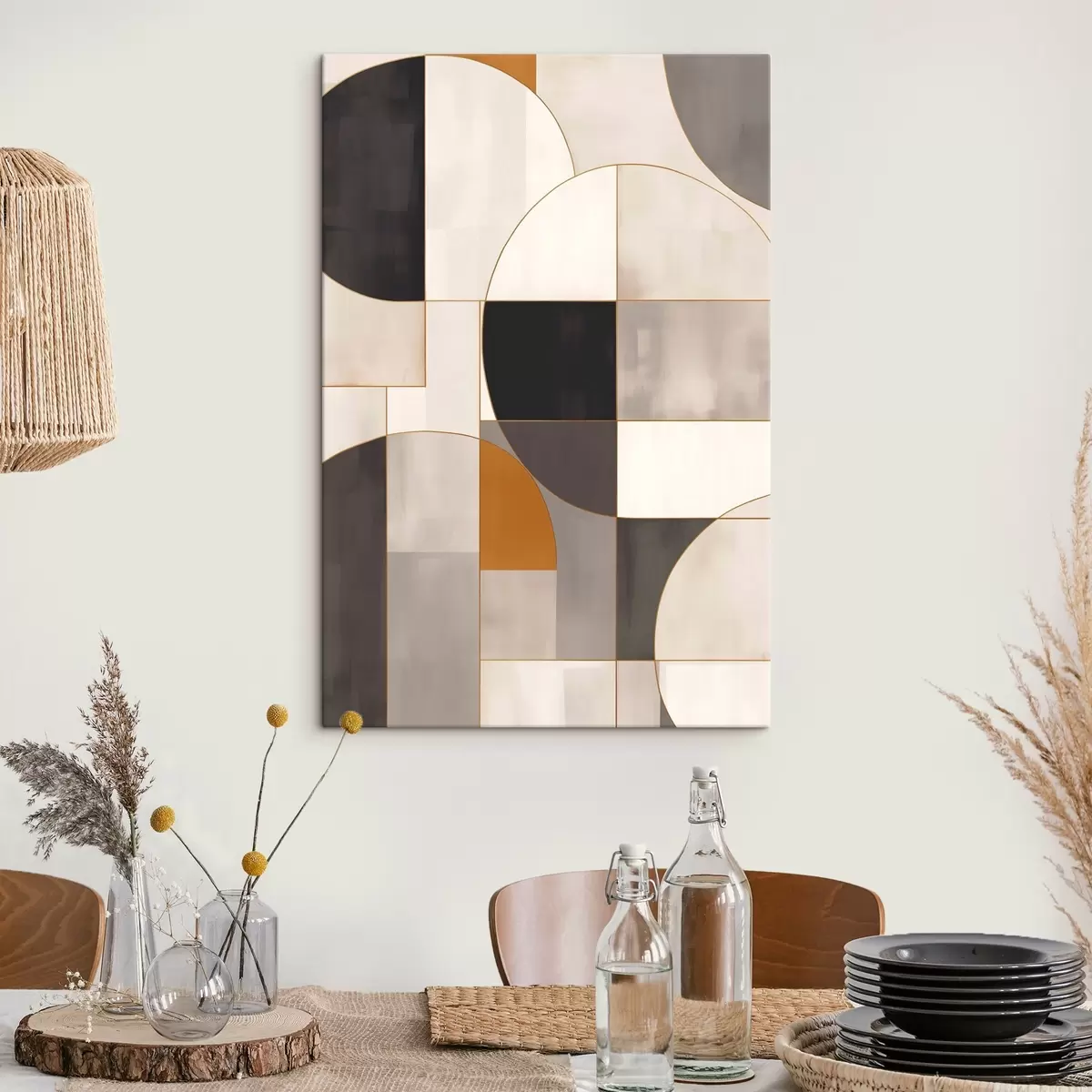 murales de pared Abstracción geométrica s45584