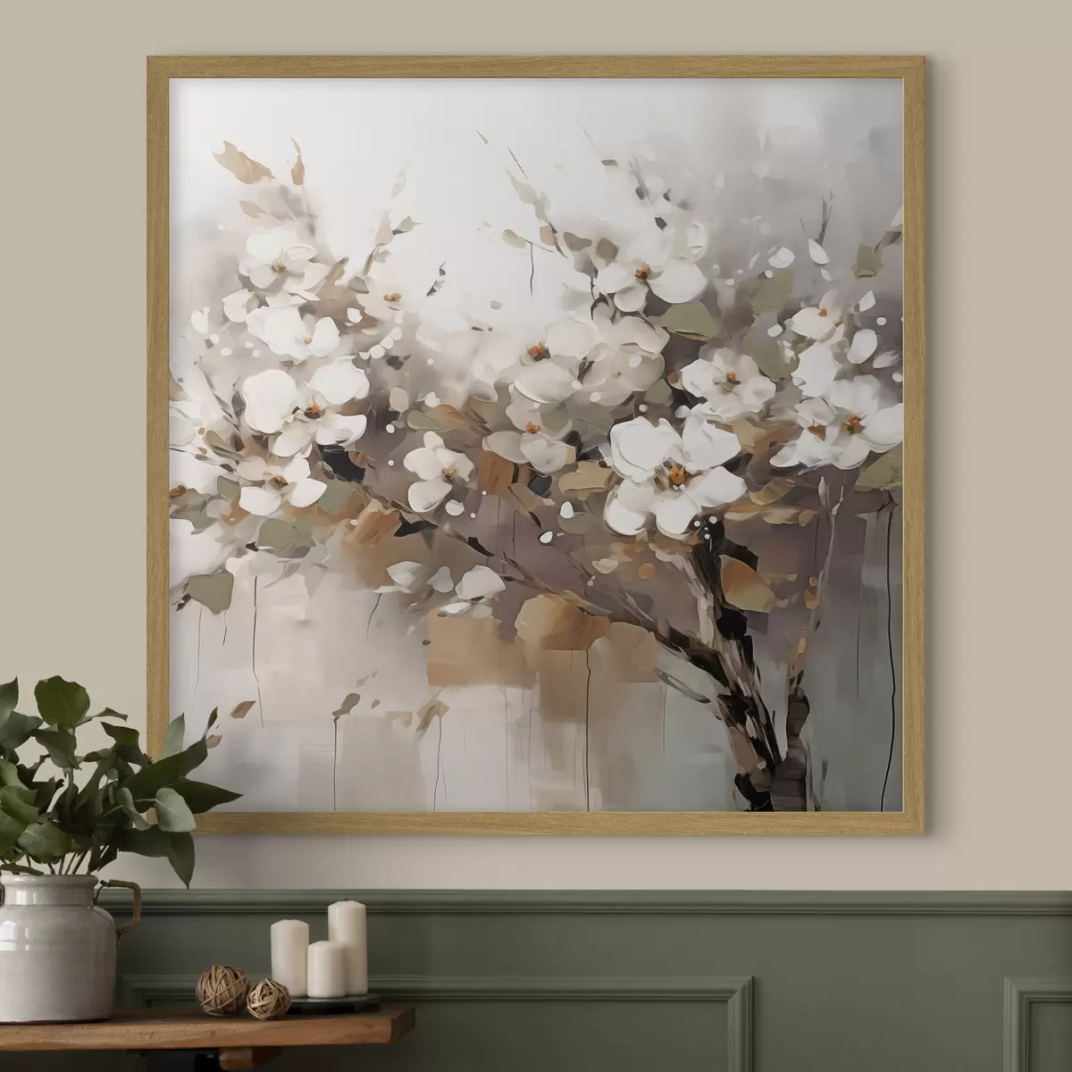 Poster Gesto florido f45579