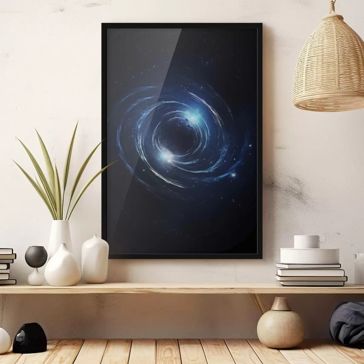 Poster Vórtice espacial en el espacio profundo f45513