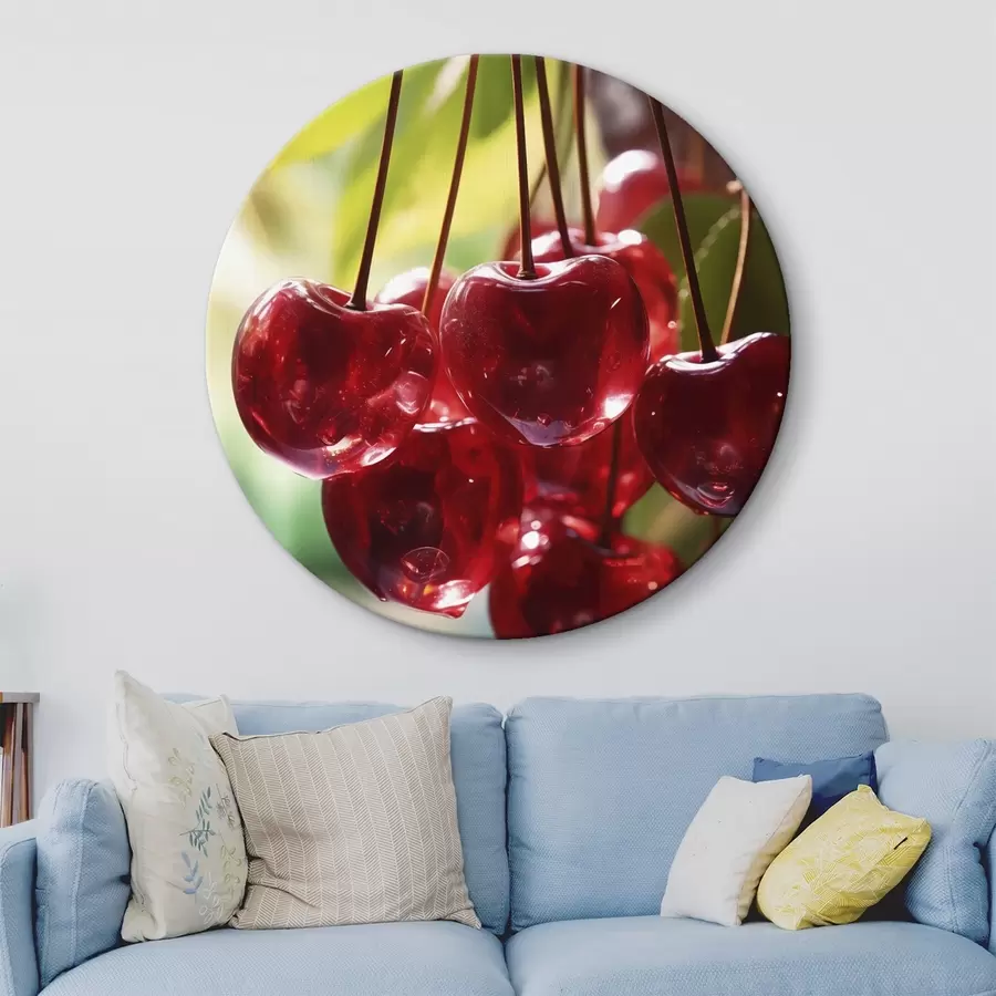 murales de pared Retrato de niña con pintura abstracta naranja r45498