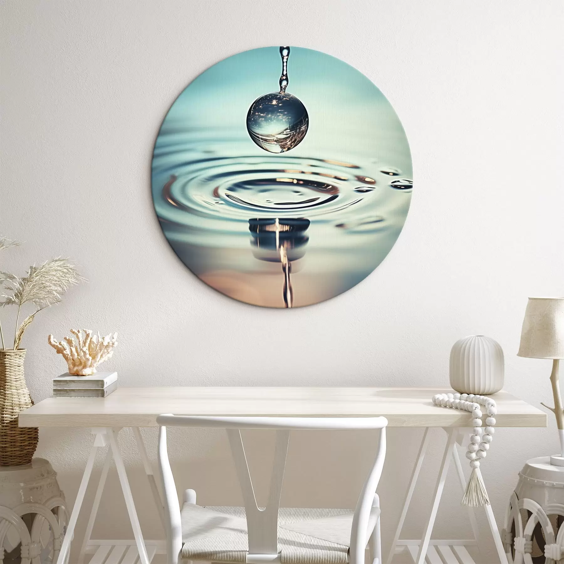 murales de pared Cerezas rojas brillantes al sol r45501