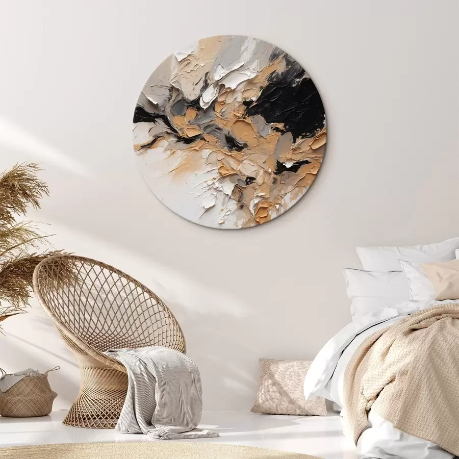 murales de pared Textura abstracta con trazos de pintura r45619