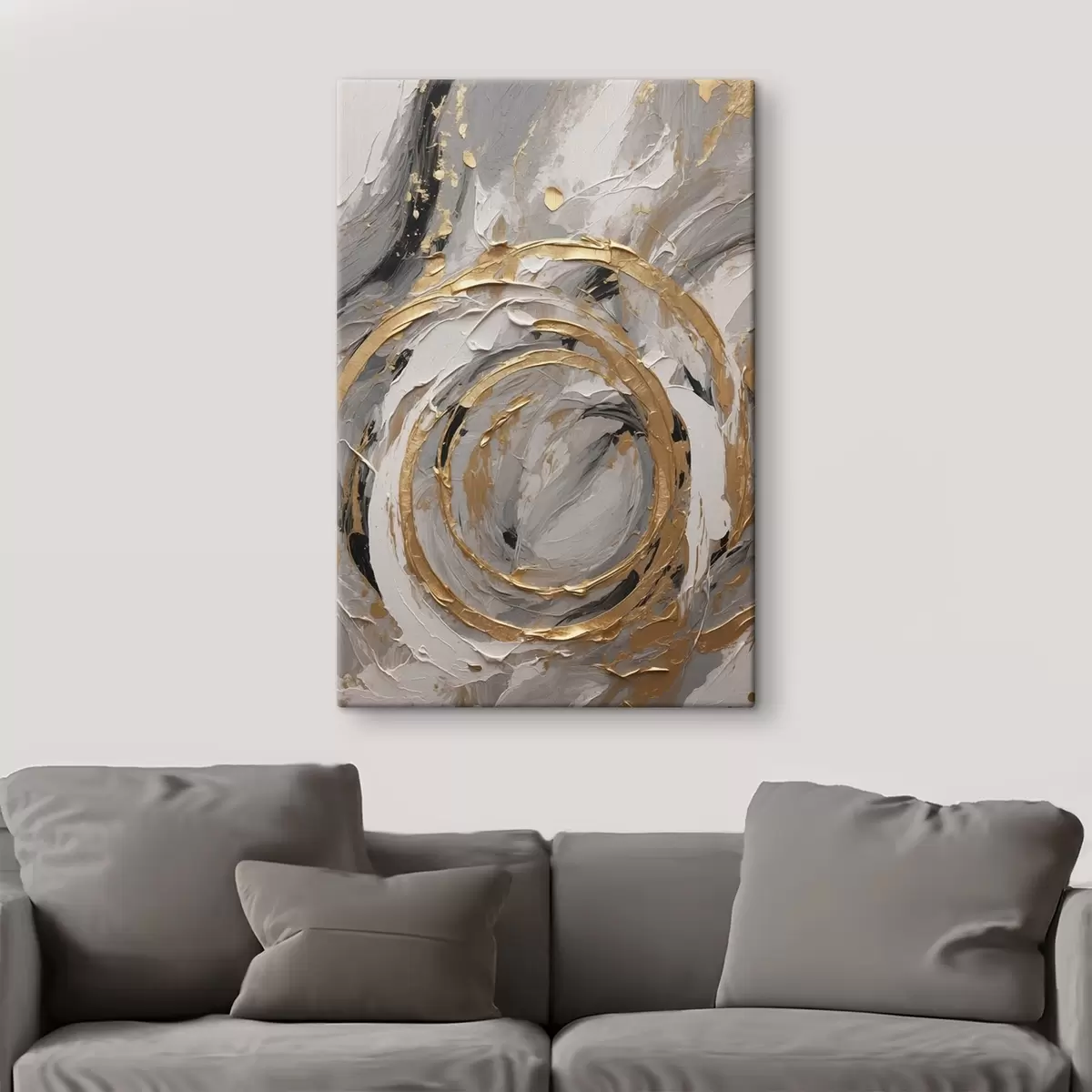 murales de pared Poni blanco con crin y flores rosas s45487