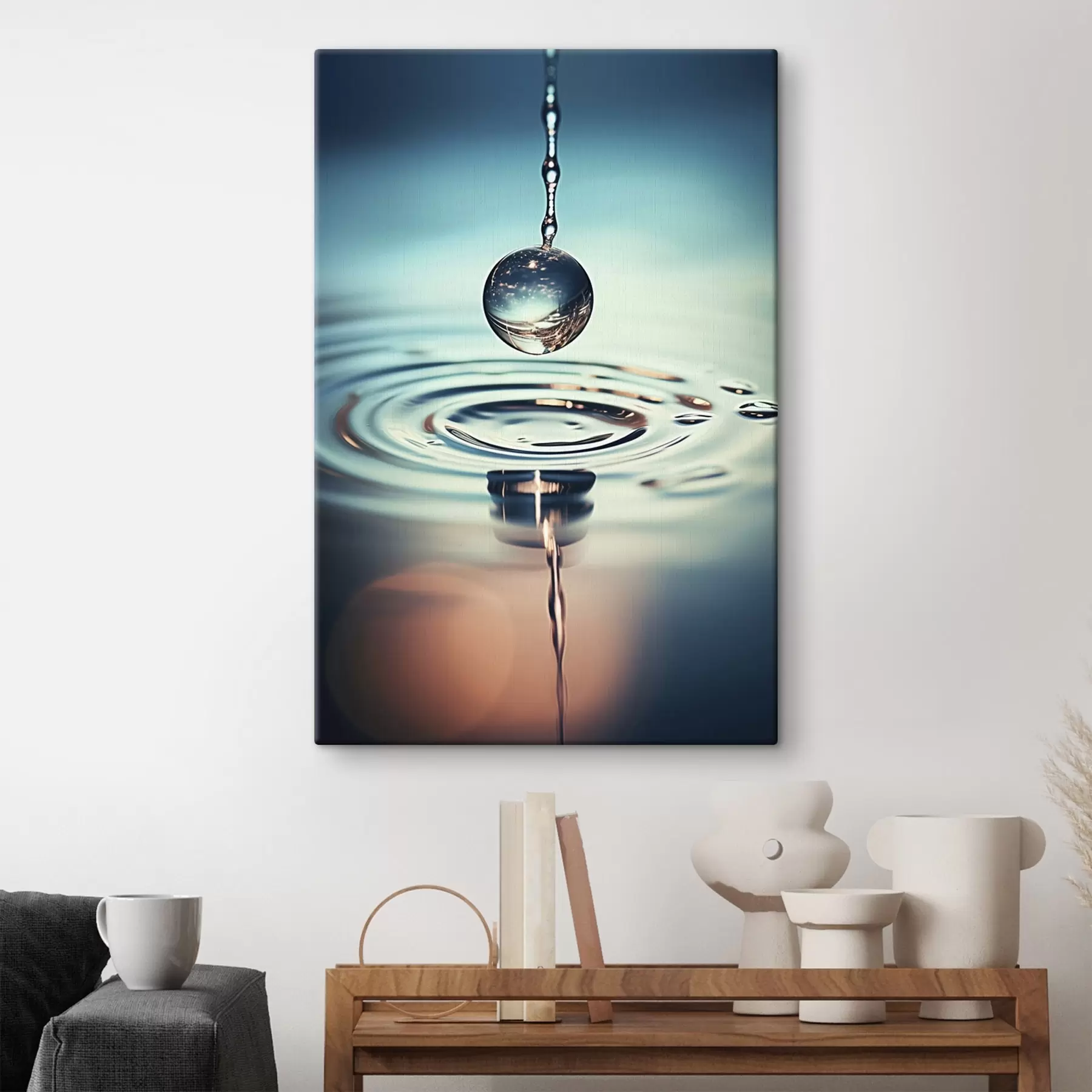 murales de pared Cerezas rojas brillantes al sol s45501