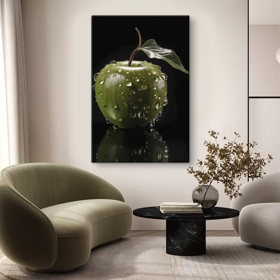 murales de pared Un gran árbol en una colina bajo un cielo estrellado s45506