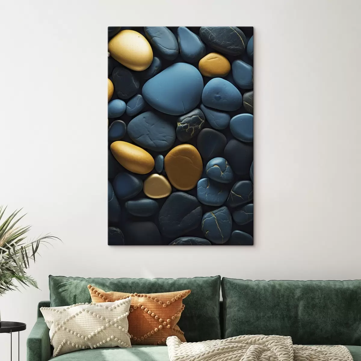 murales de pared Líneas verticales abstractas de colores s45512