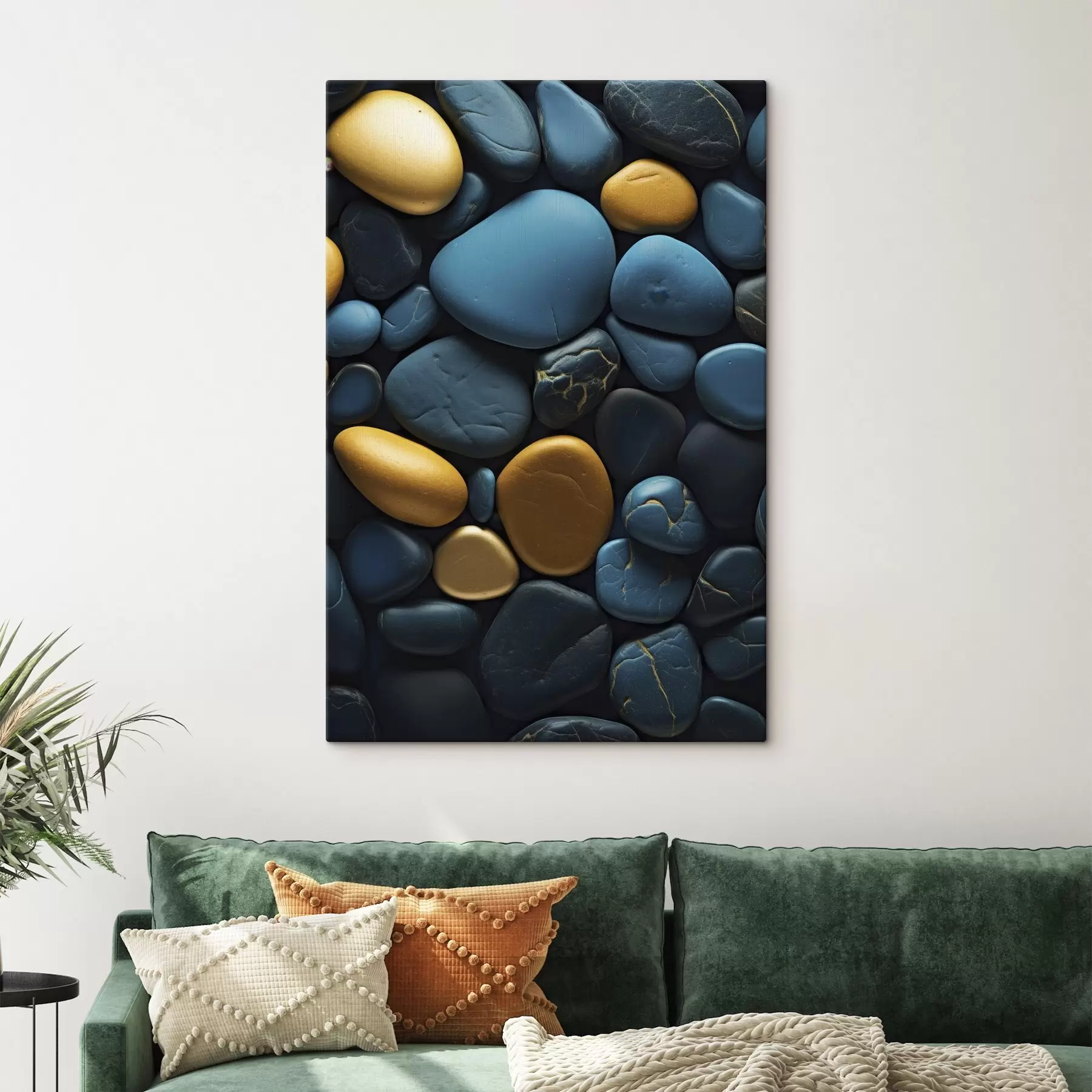 murales de pared Líneas verticales abstractas de colores s45512