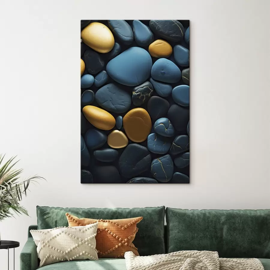 murales de pared Líneas verticales abstractas de colores s45512