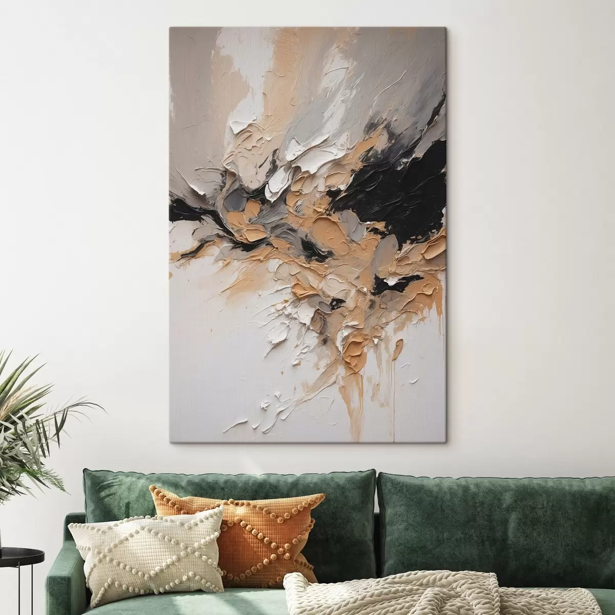 murales de pared Textura abstracta con trazos de pintura s45619