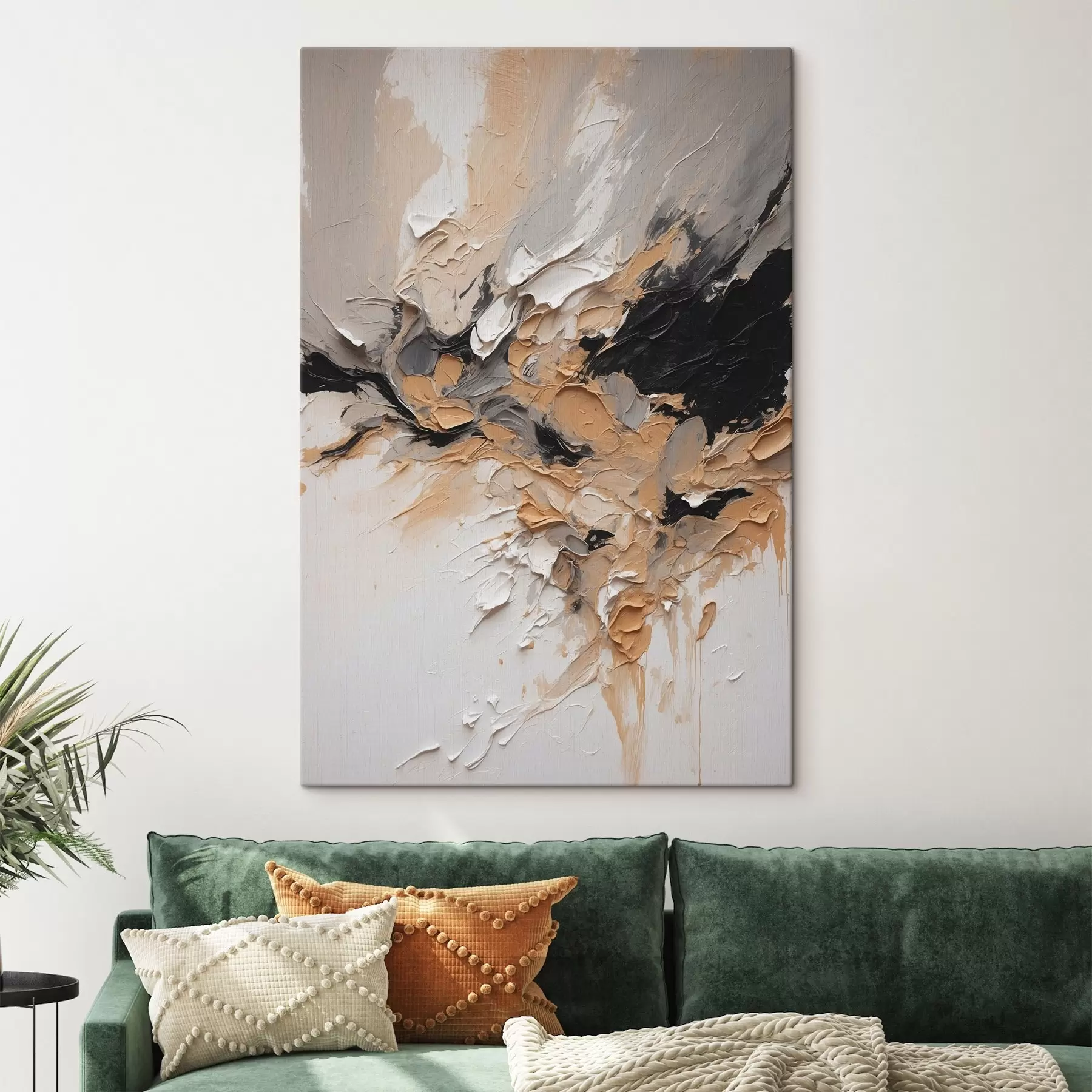 murales de pared Textura abstracta con trazos de pintura s45619