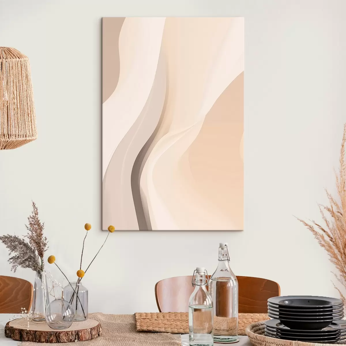 murales de pared Líneas abstractas s45628