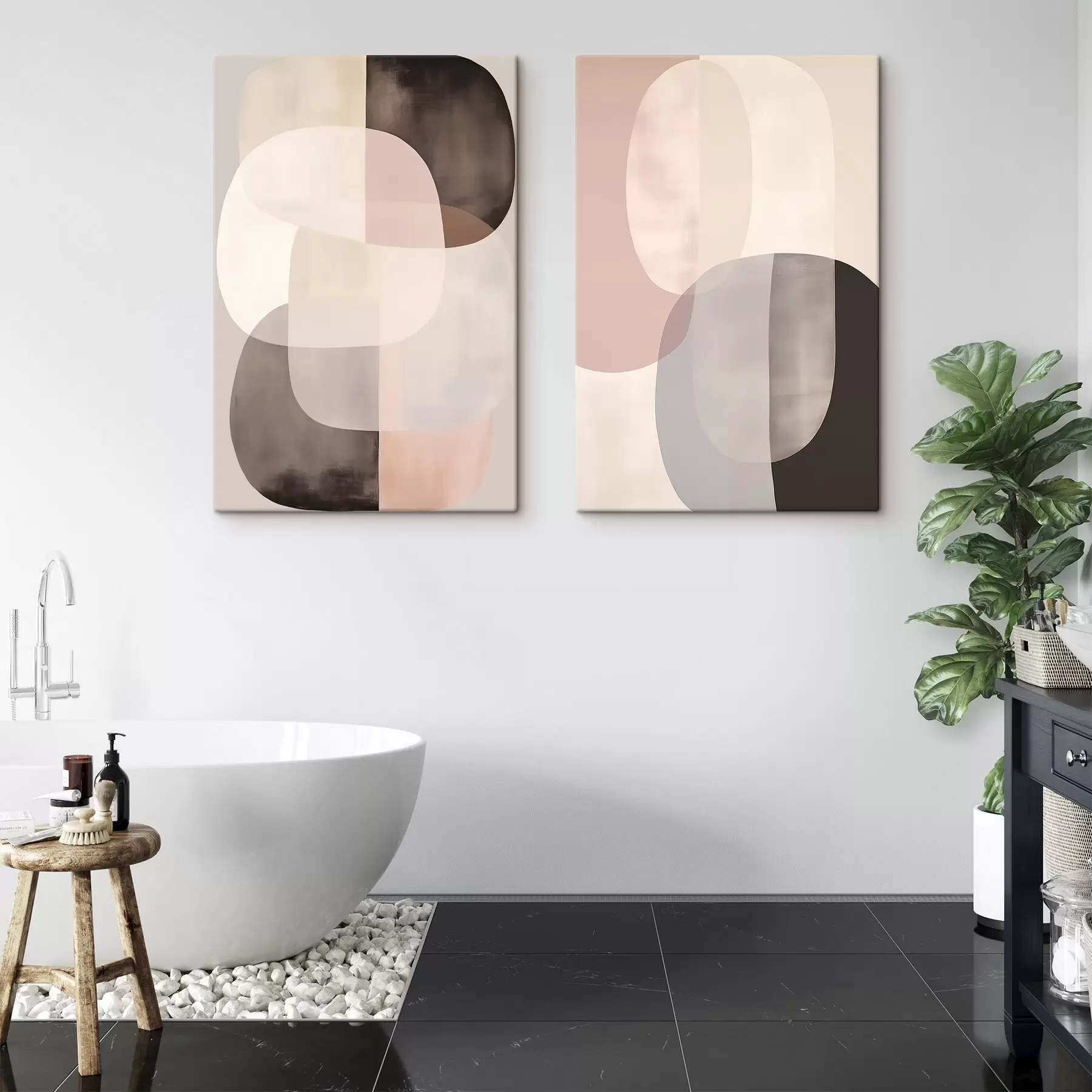 murales de pared Formas abstractas m00683