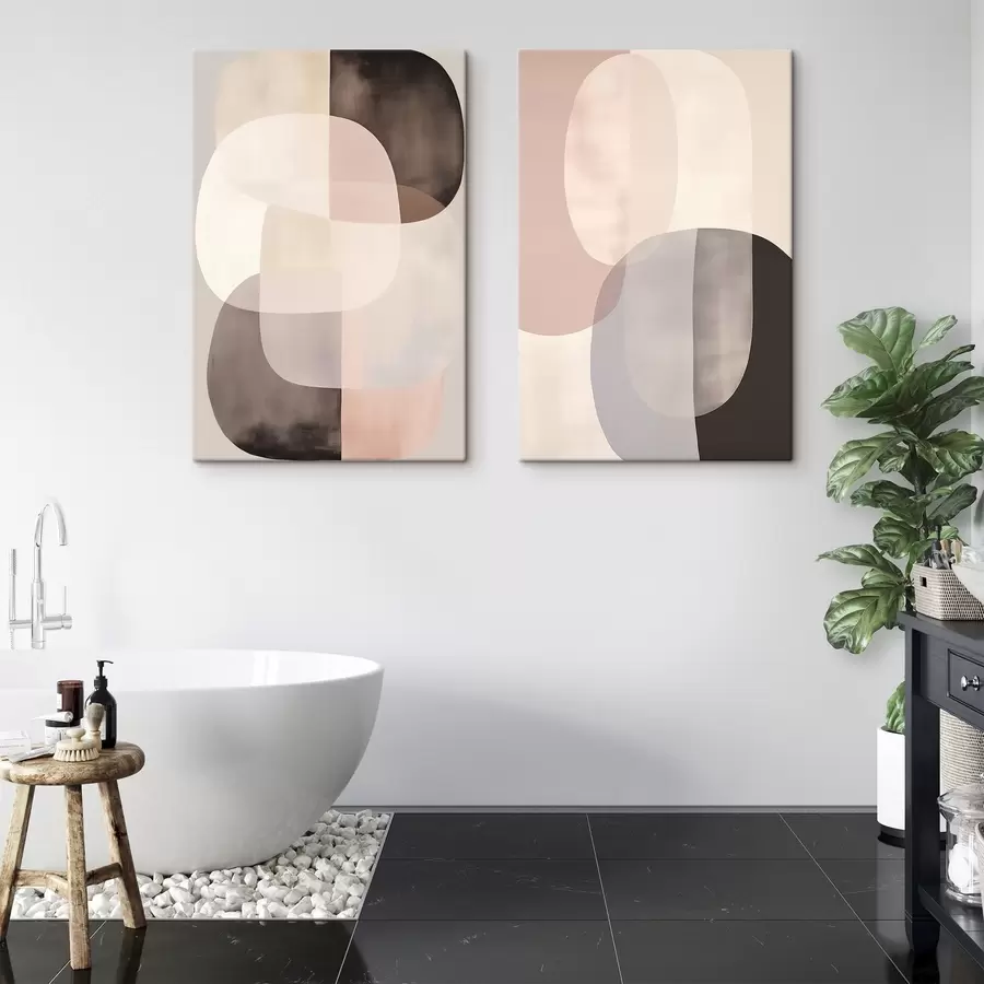 murales de pared Formas abstractas m00683