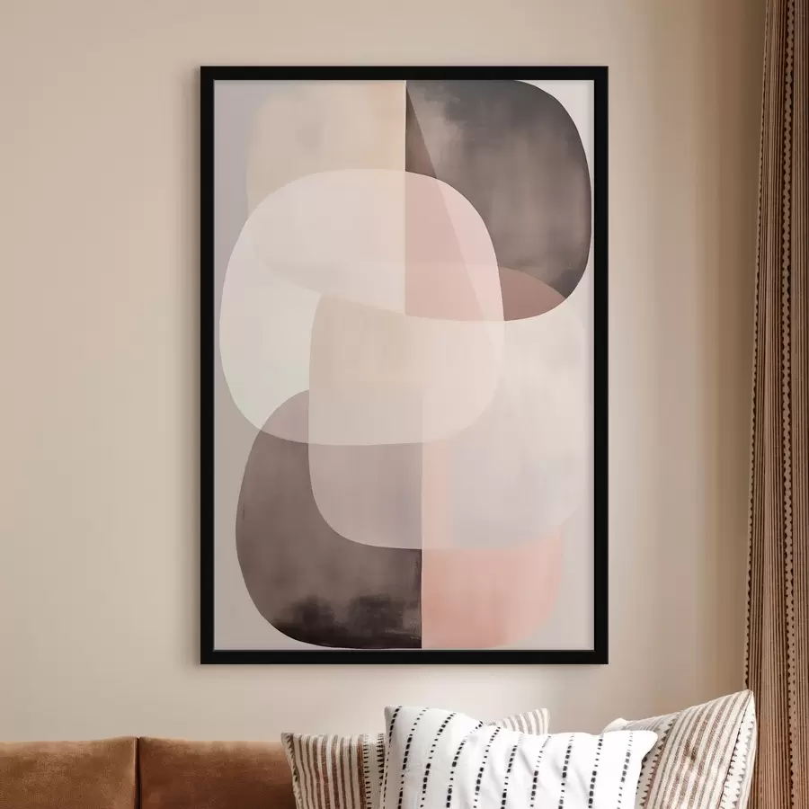 murales de pared Formas abstractas f45632