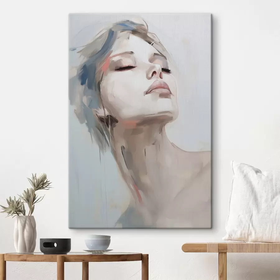 murales de pared Retrato de una niña s45671