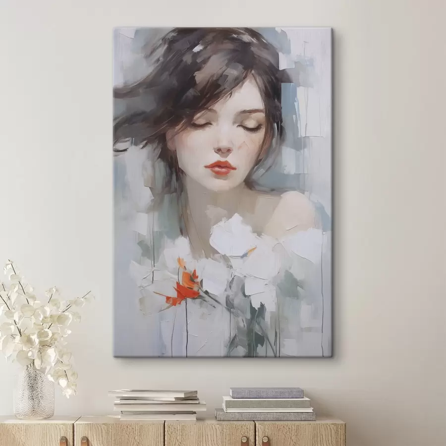 murales de pared Retrato de mujer s45672