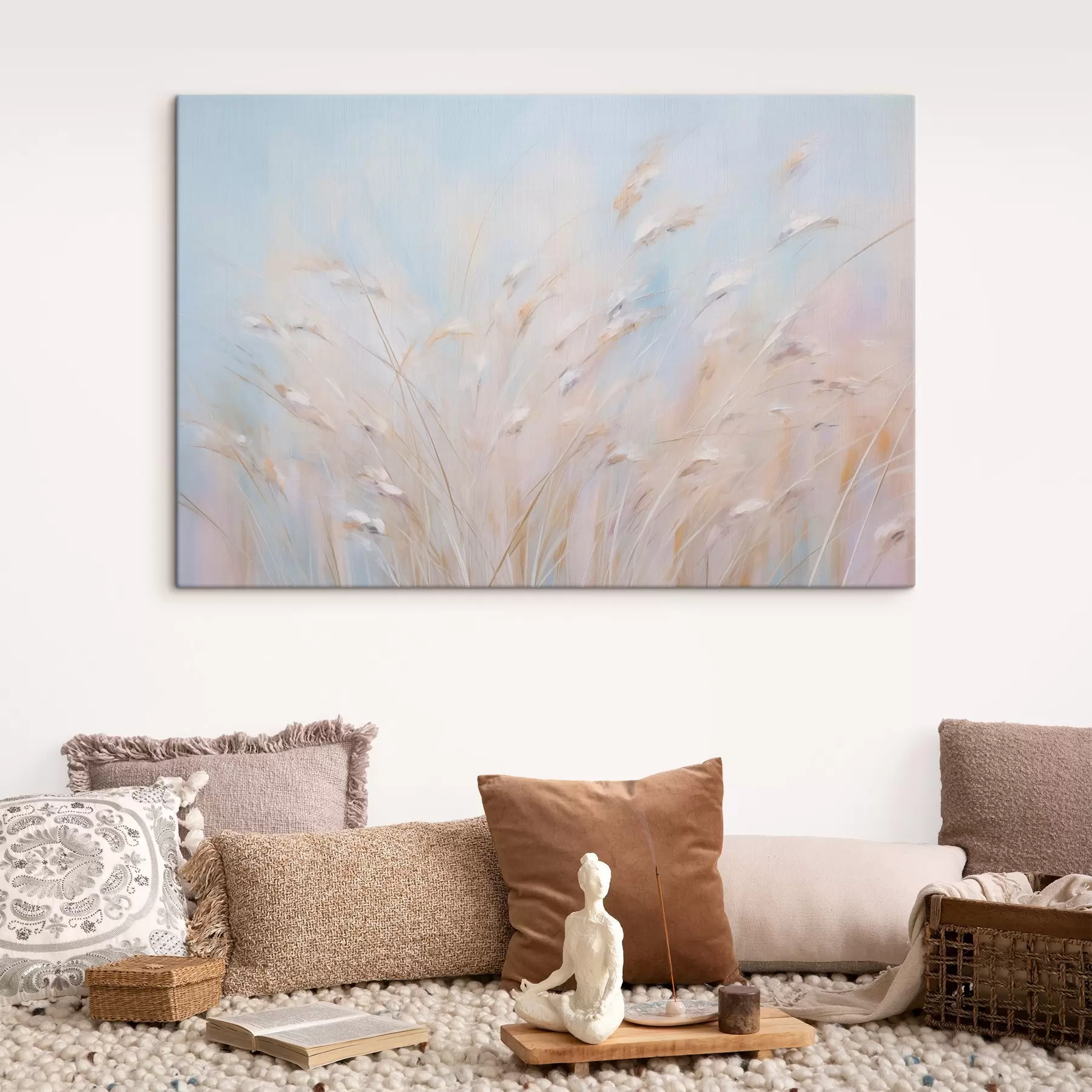 murales de pared Hierba abstracta s45688