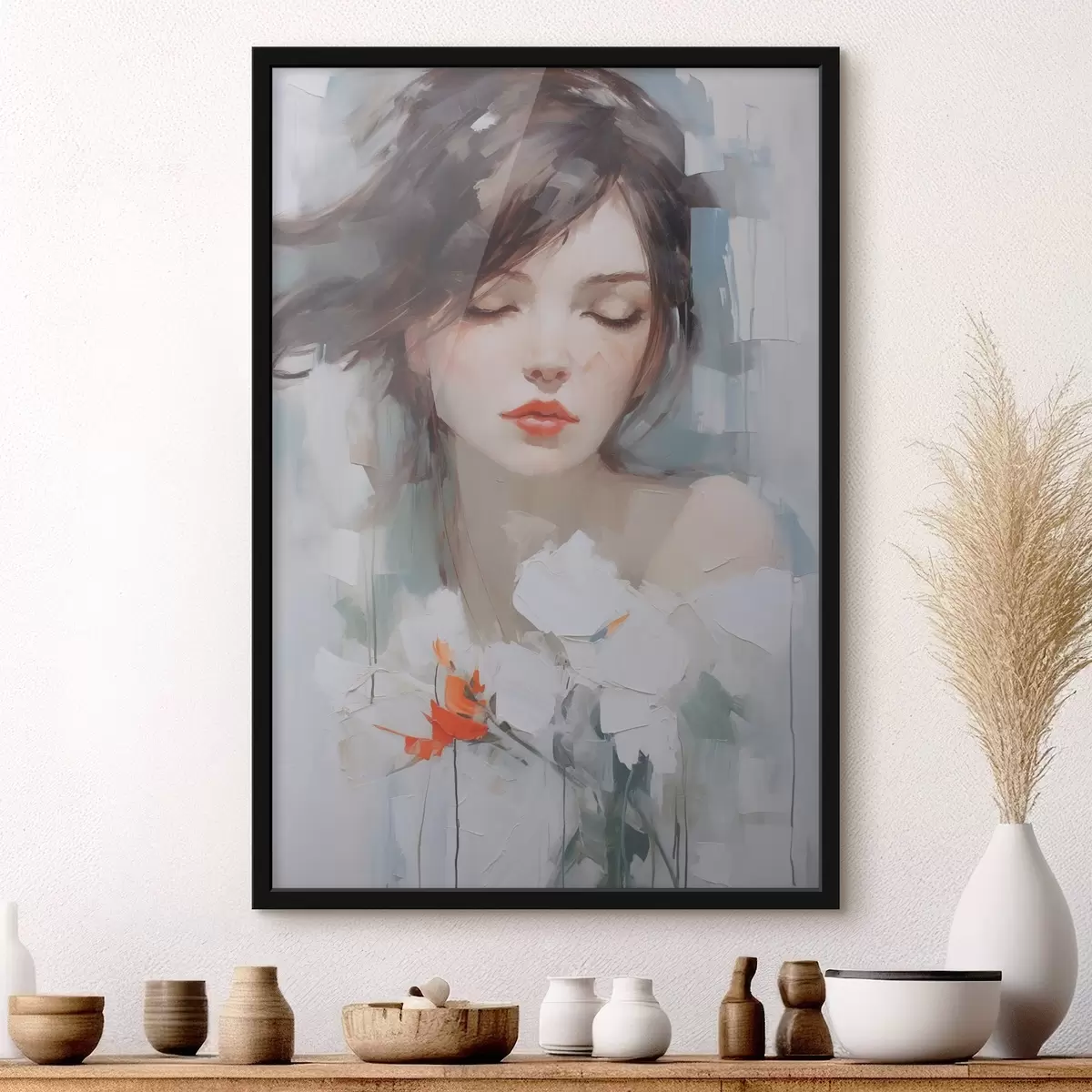 Poster Retrato de mujer f45672