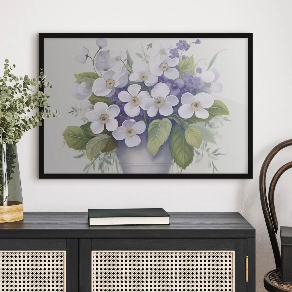 Poster Violetas en maceta f45685