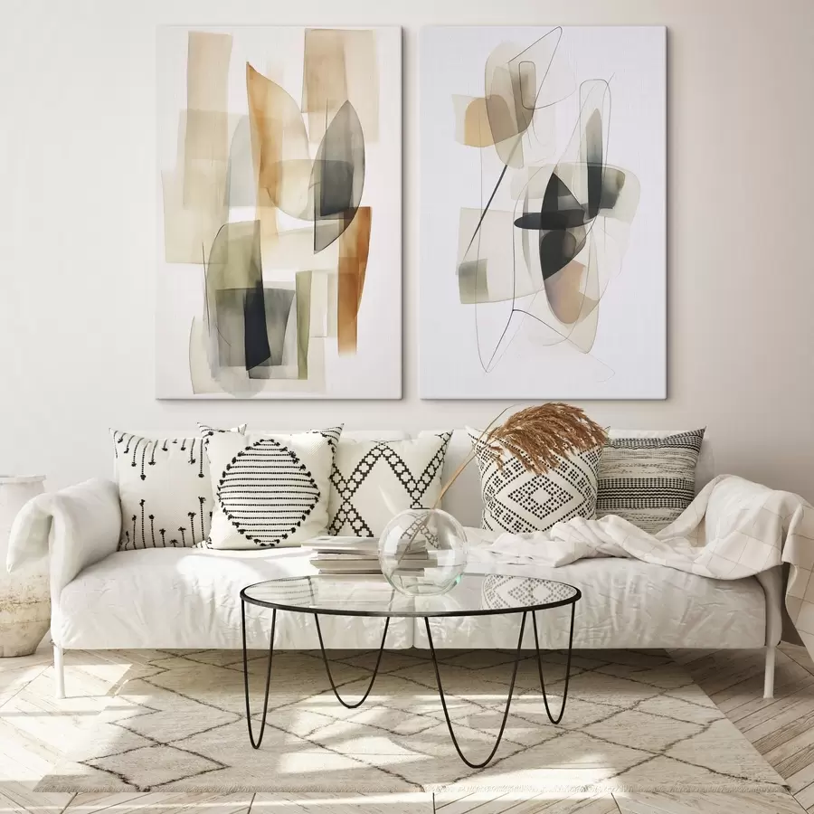 murales de pared Manchas de abstracción imitación acuarela m00674