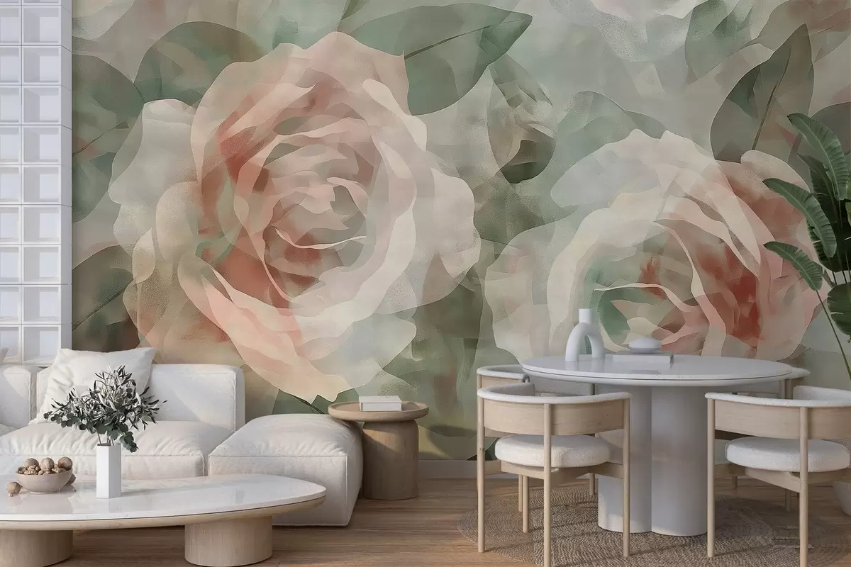 murales de pared Rosas grandes w04515