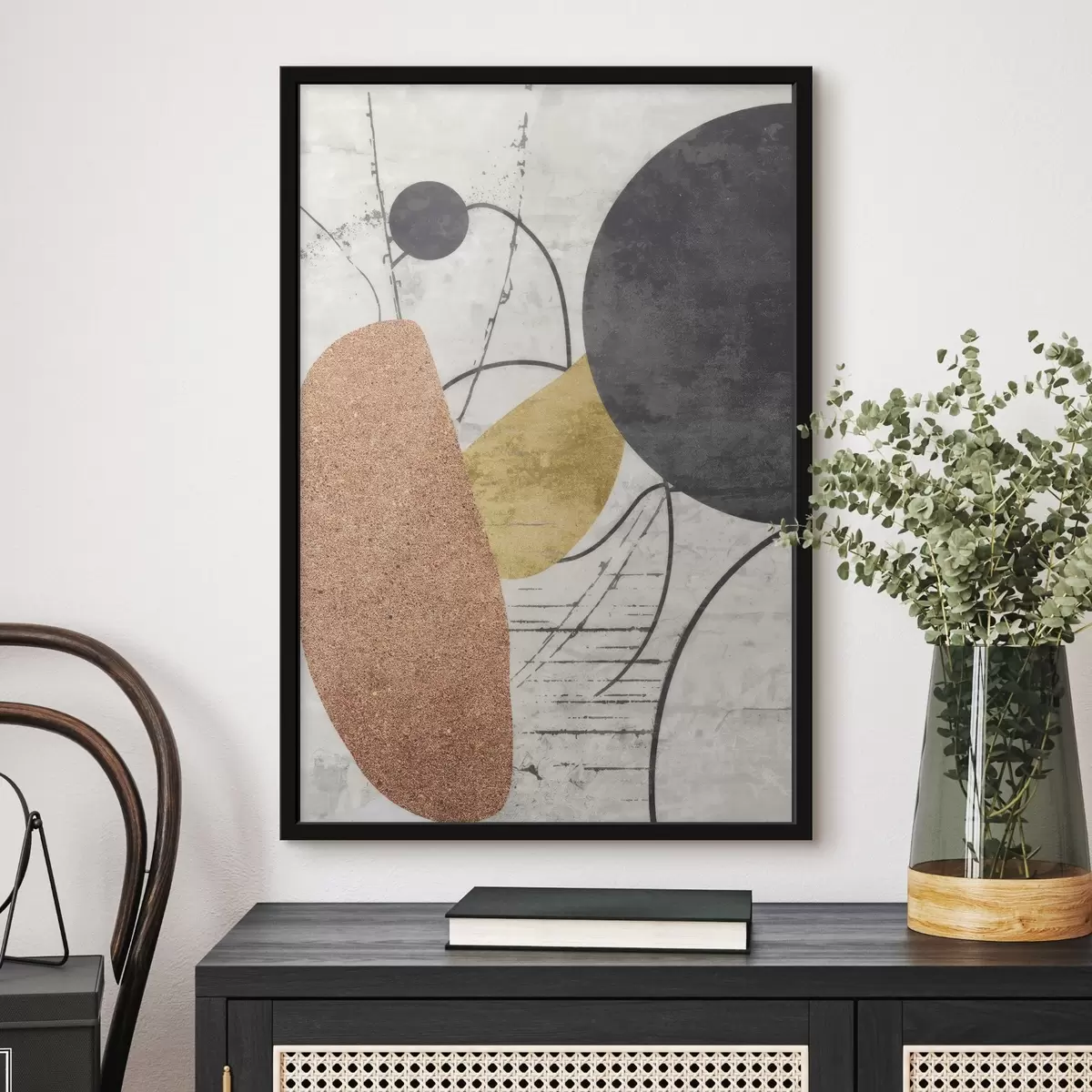 Poster Abstracto contemporáneo f45751