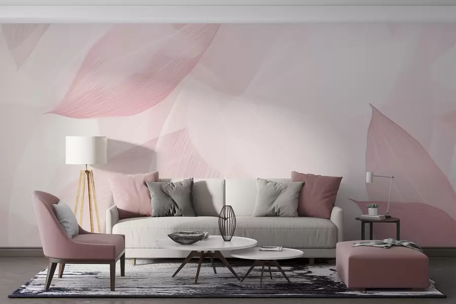 murales de pared Hojas afiladas w04517