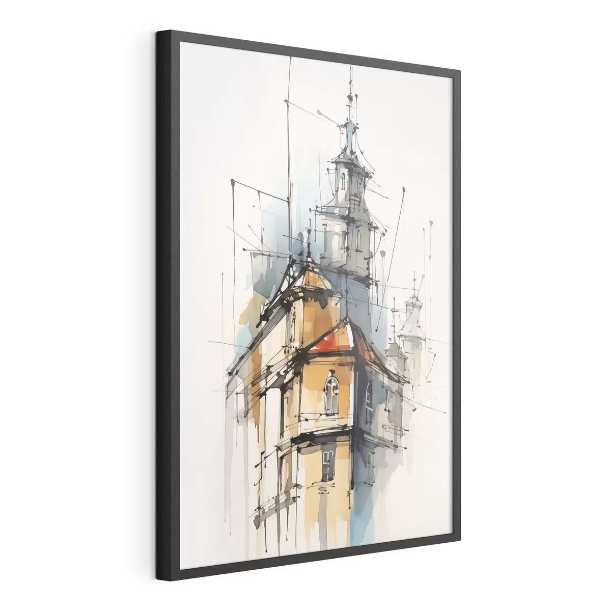 Poster Casa con sol f45765