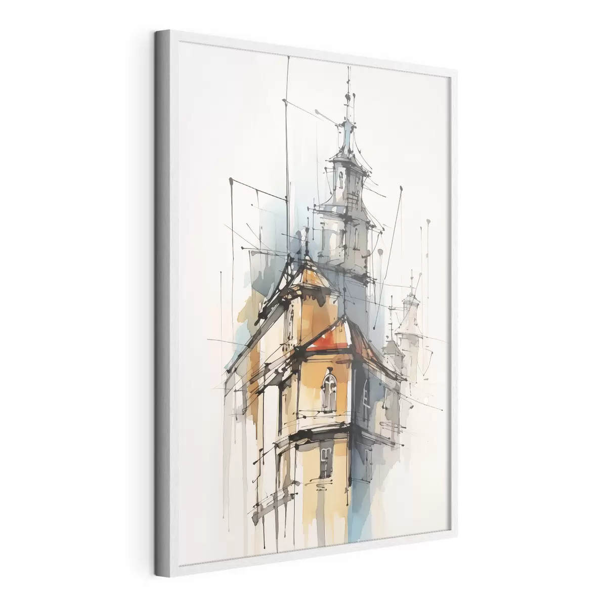 Poster Casa con sol f45765