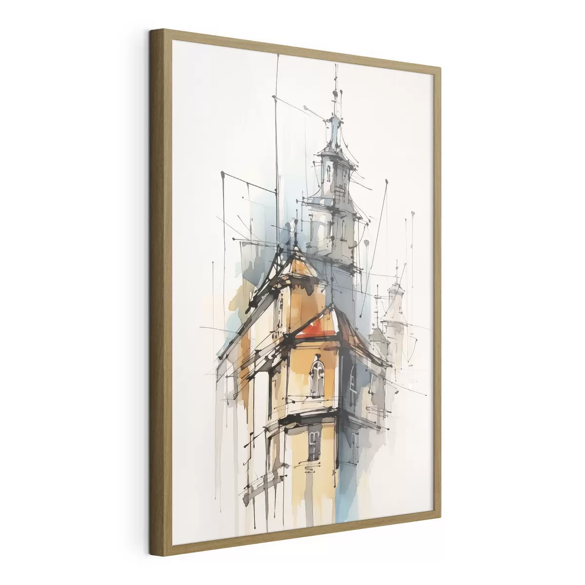 Poster Casa con sol f45765