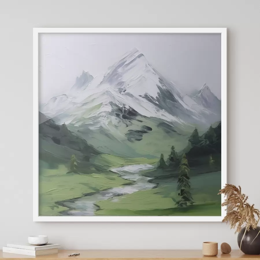 murales de pared Llamada de las cumbres f45775