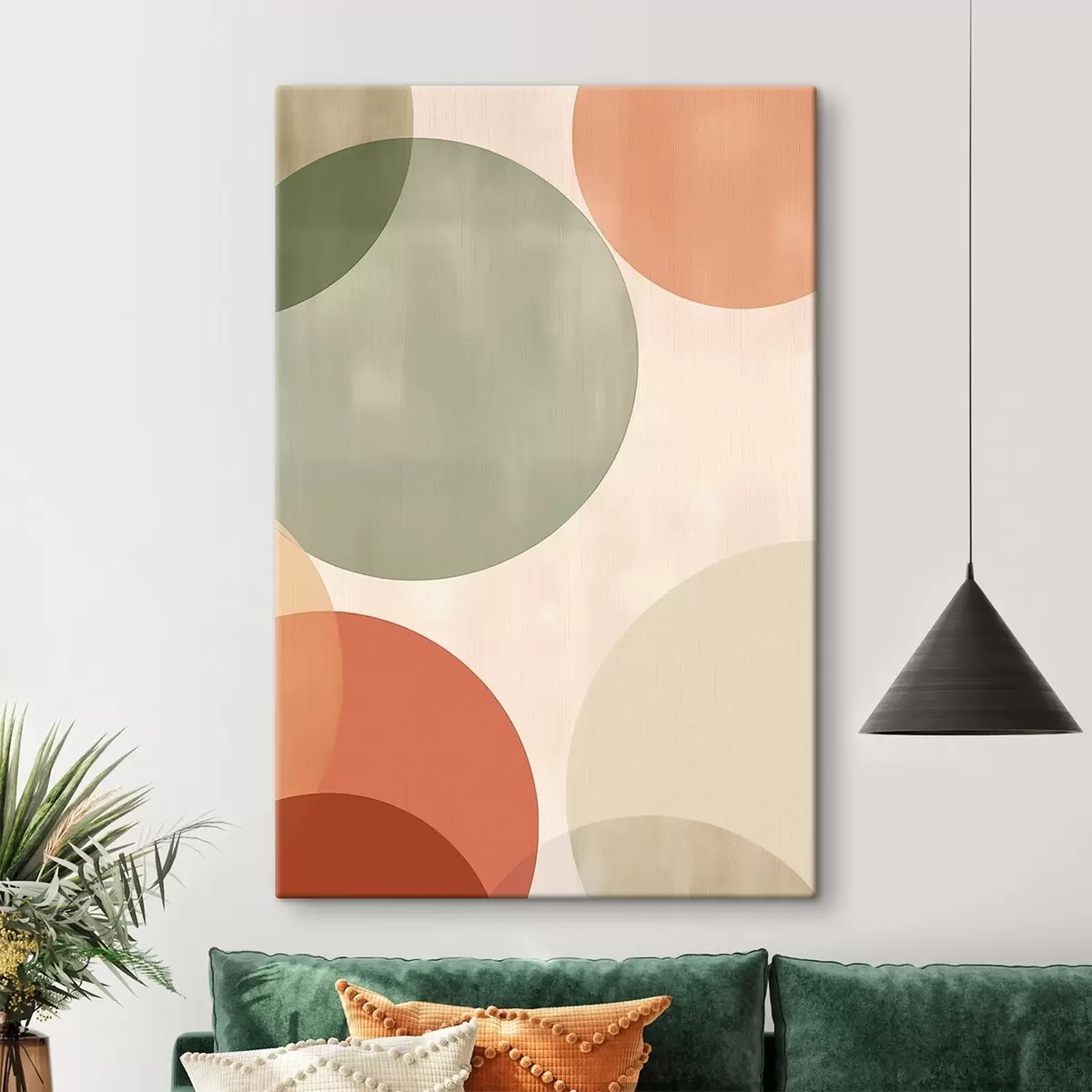 murales de pared Grandes círculos abstractos s45794