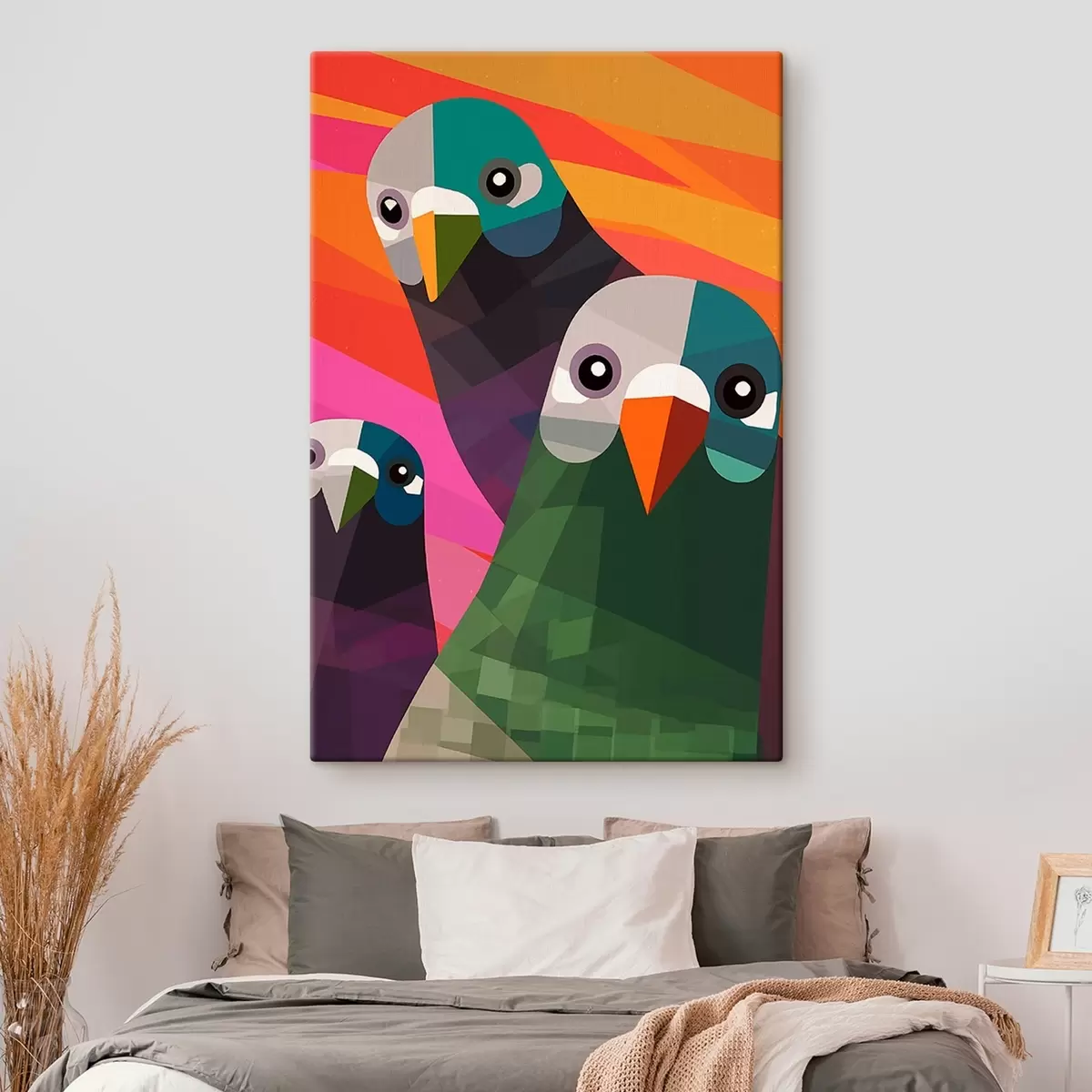 murales de pared Tres palomas s45798