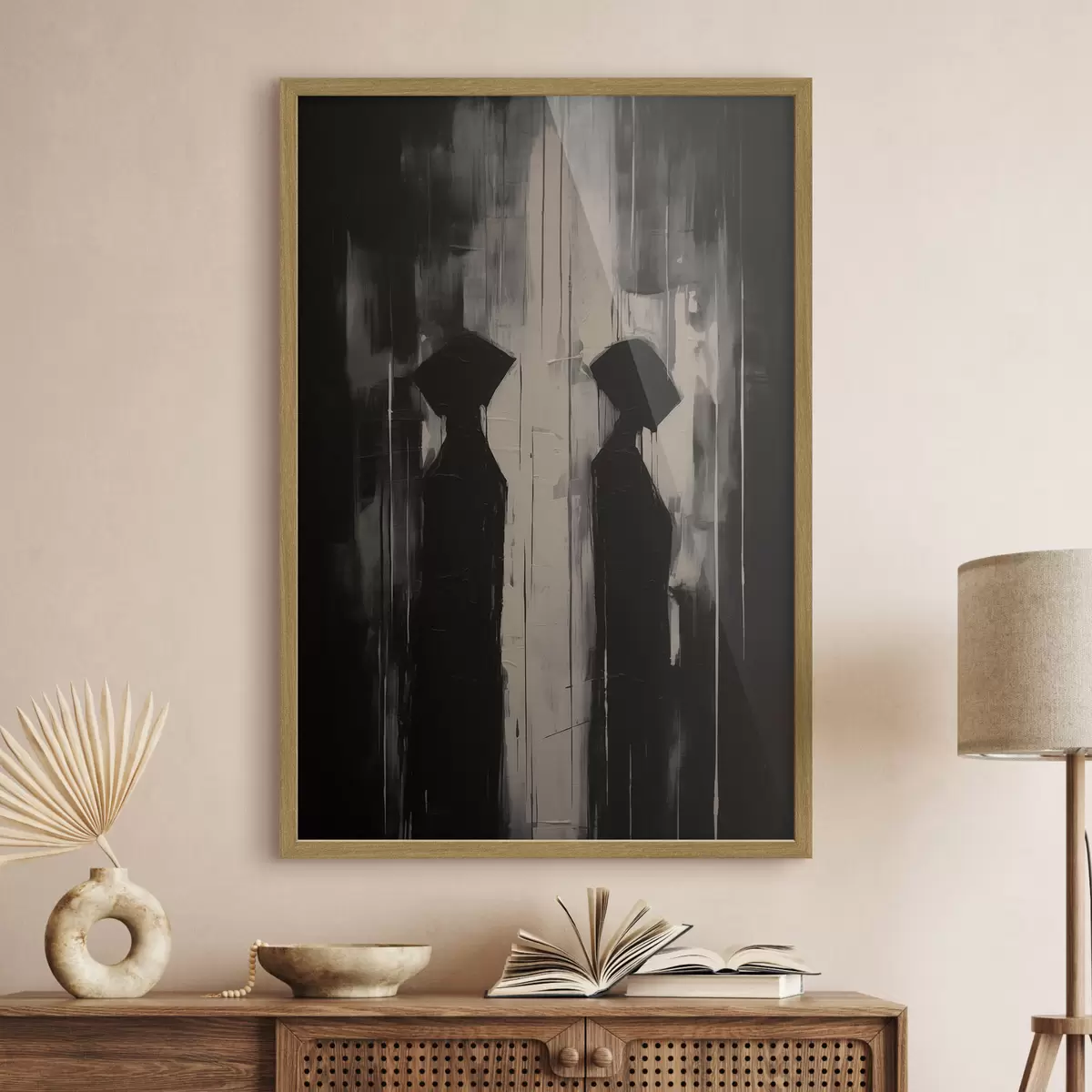 Poster Dos siluetas f45788