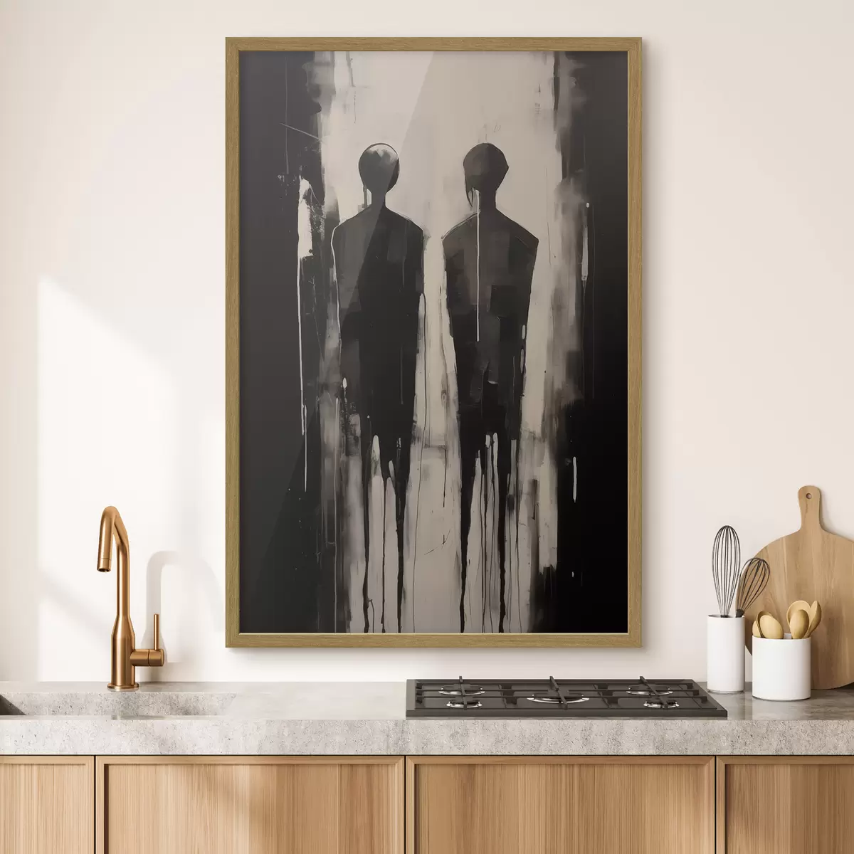Poster Dos siluetas f45789
